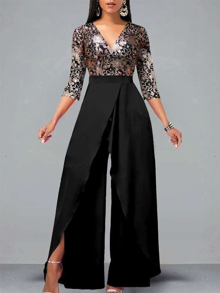 Celebrate Floral Loose Fit Jumpsuit