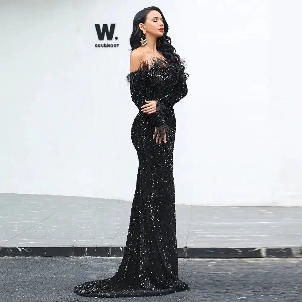 evening dresses nyc Nicole Bakti 7089 and flowy chiffon skirt Evening Dresses & Gowns from