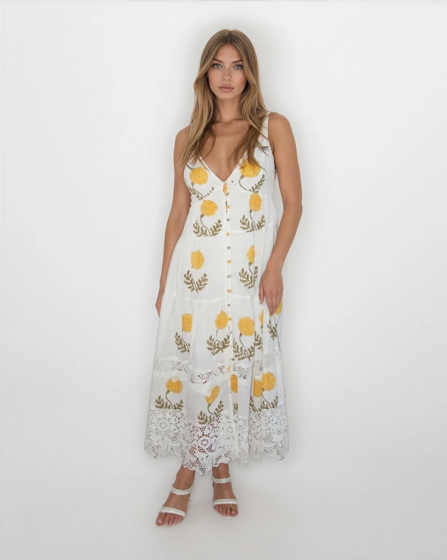 Irina Dress in Marigold