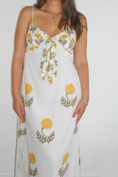 Farrah Dress in Marigold