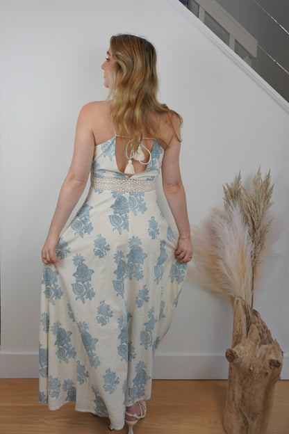 Isabella Maxi Dress - Turquoise