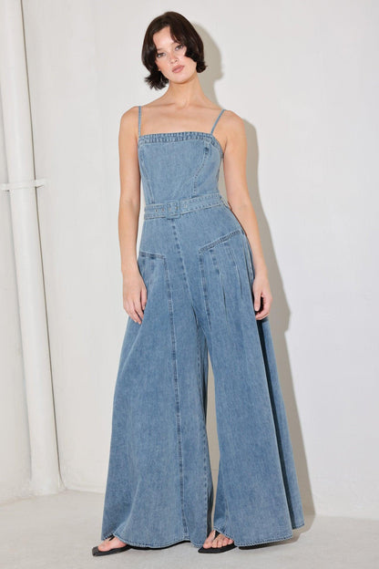 [PREORDER] COASTAL CONFIDENCE DENIM JUMPSUIT