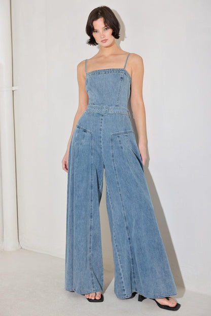 [PREORDER] COASTAL CONFIDENCE DENIM JUMPSUIT