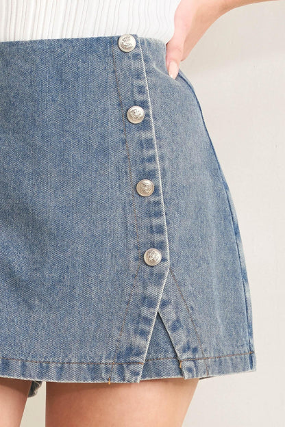 SANTA MONICA DENIM SKORT