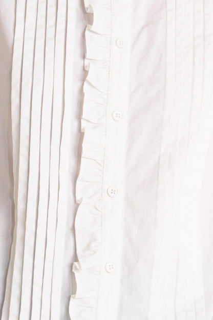 MILK CLOUD WOVEN TOP