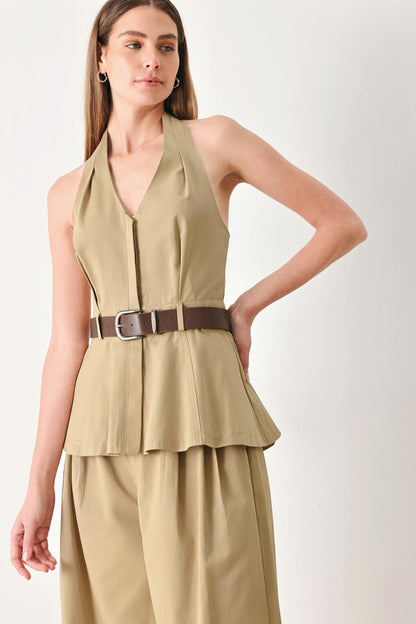[PREORDER] WORKDAY FLOW WOVEN TOP