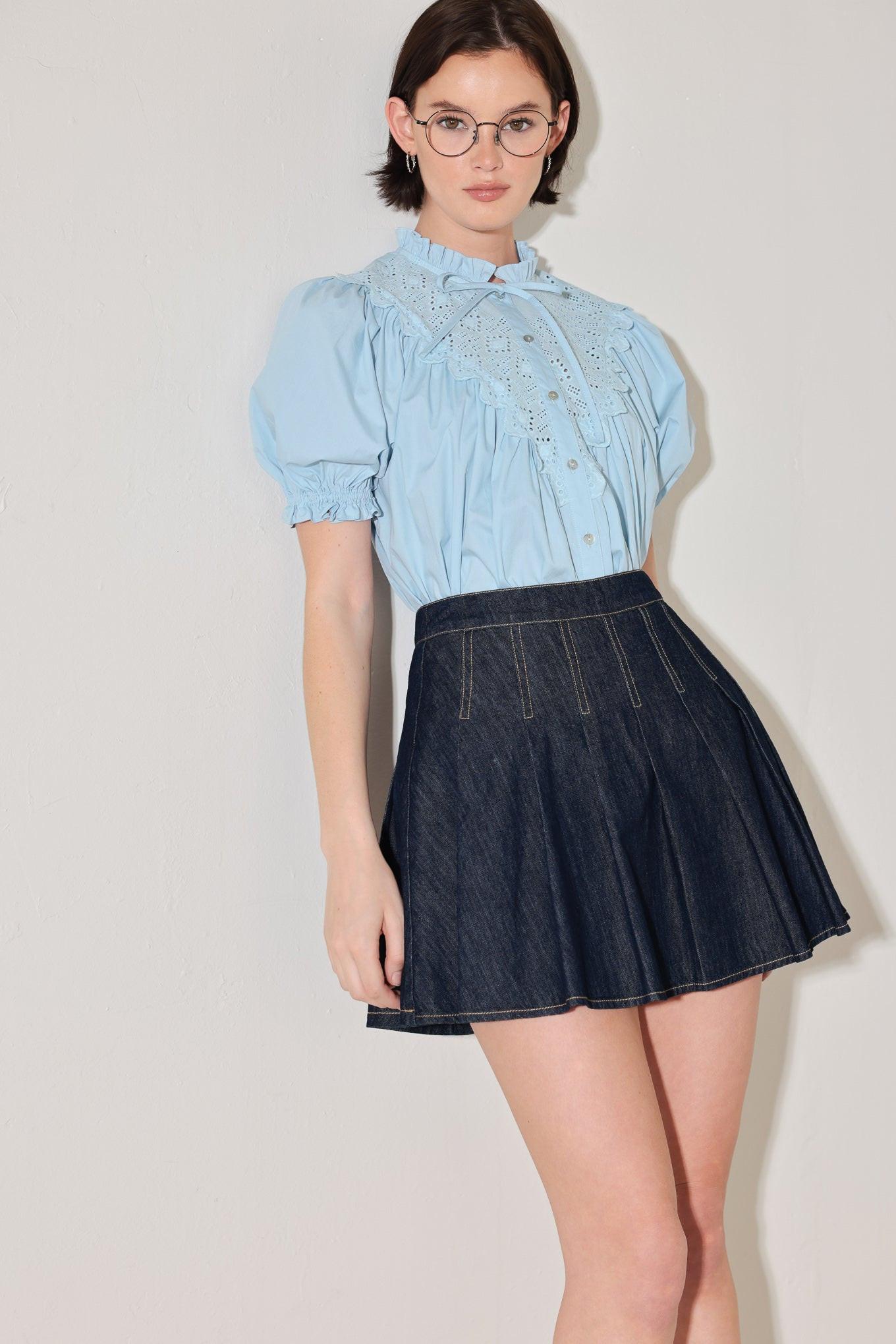 [PREORDER] SWEET NOTE MOMENT WOVEN TOP