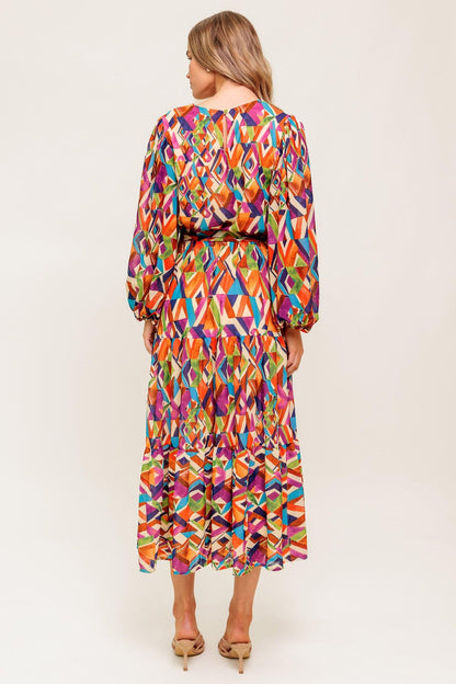 YOUR SWEETIE WOVEN MIDI DRESS