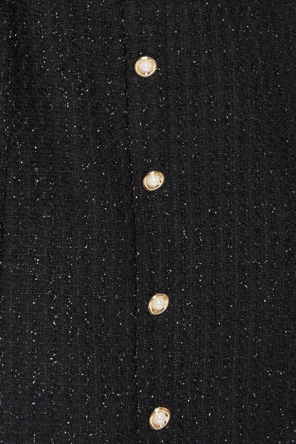 MONACO HOUR TWEED MINI DRESS