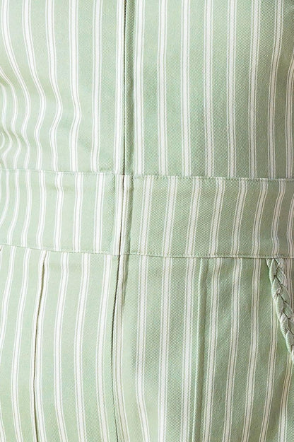 COUNT ME IN OLIVE WOVEN JUMPSUIT