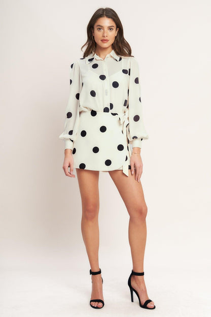 PLAYFUL CONFIDENCE WOVEN SKORT