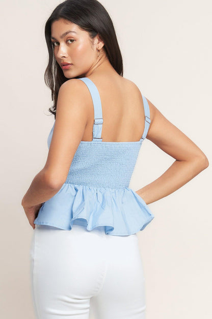 YOU’RE GOING TO LOVE WOVEN TOP