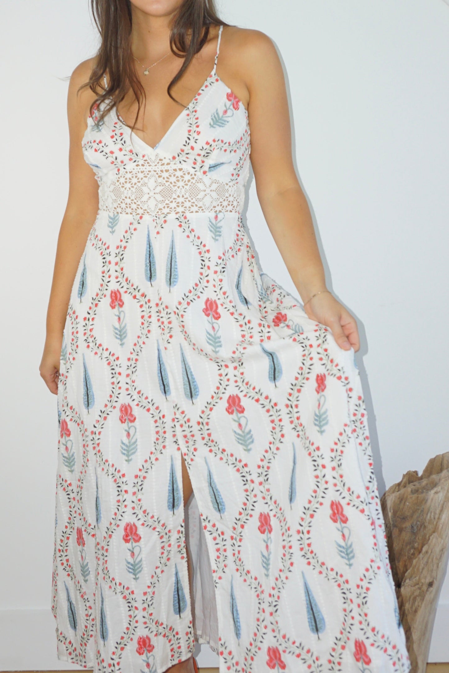Isabella Dress in Vinyard Floral