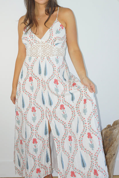 Isabella Dress in Vinyard Floral
