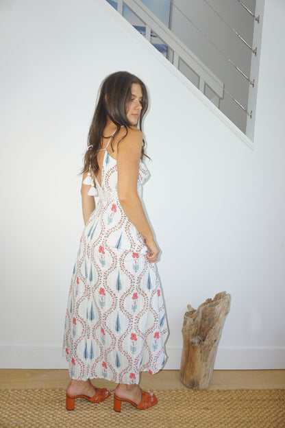 Isabella Dress in Vinyard Floral