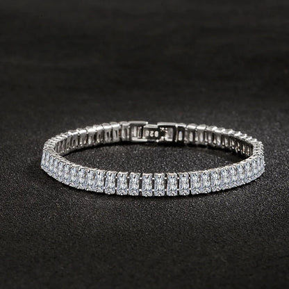 Lux 925 SS Crystal Bracelet