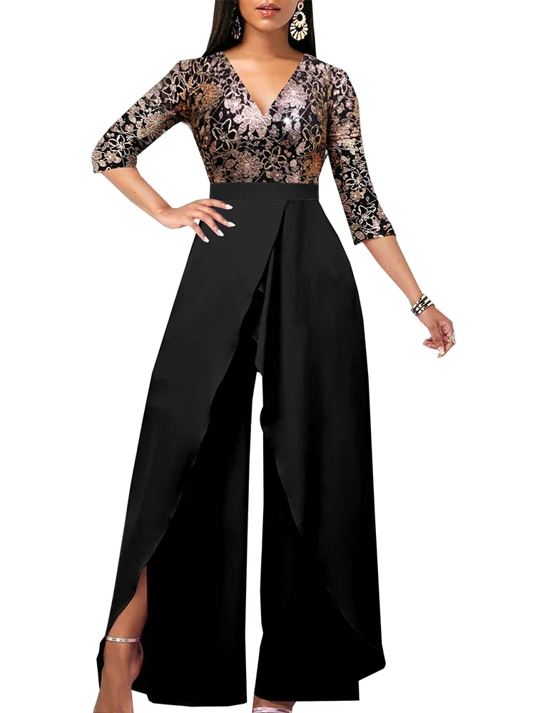 Celebrate Floral Loose Fit Jumpsuit