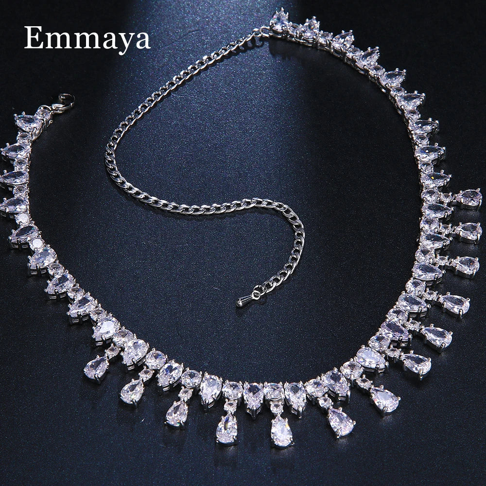 Exquisite Cubic Zircon Necklace