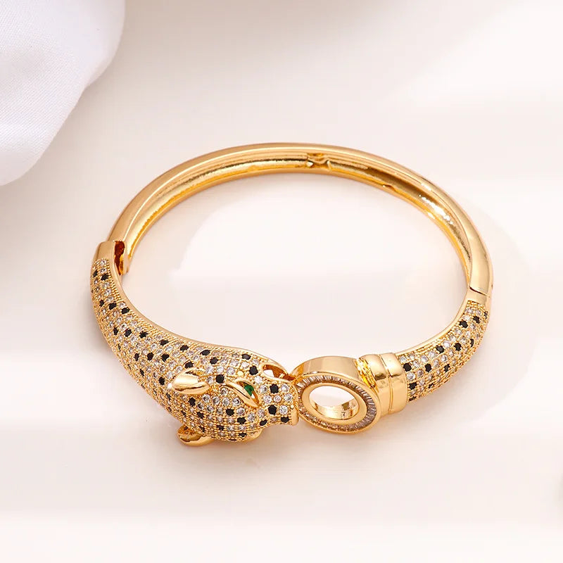 Leopard Bling Women's Bracelet