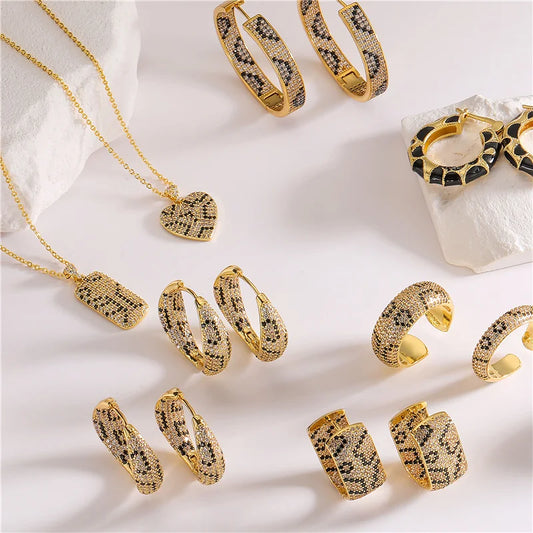 Leopard Print Jewelry Collection