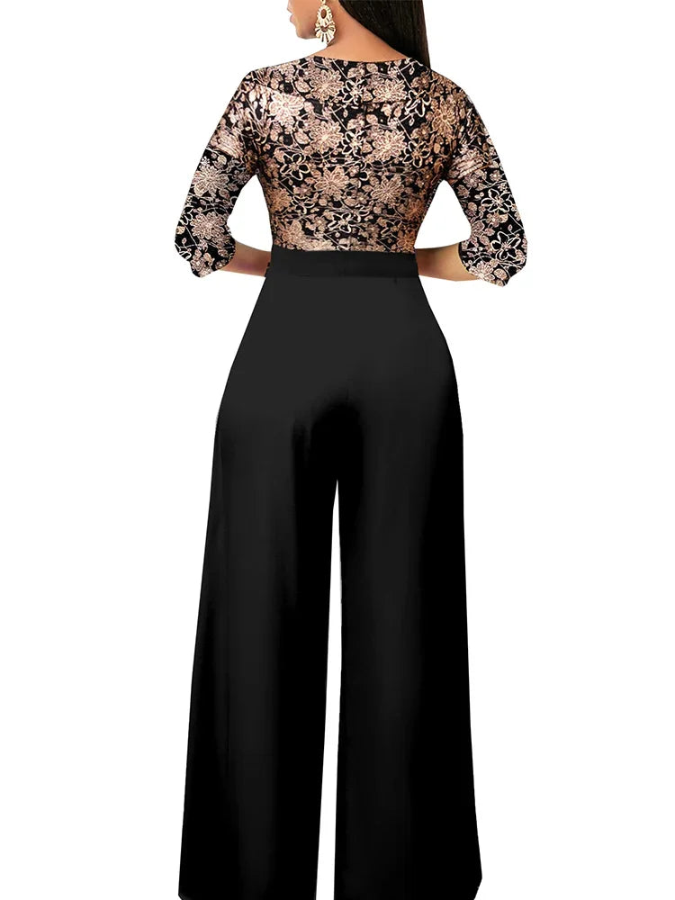 Celebrate Floral Loose Fit Jumpsuit