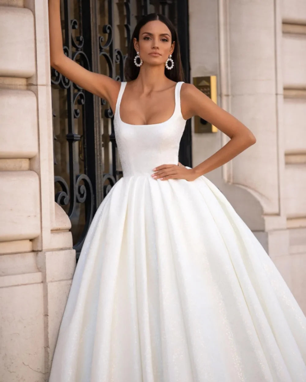 Victoria Satin Wedding Dress