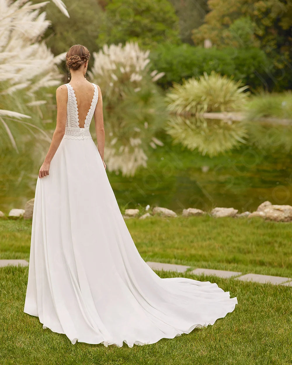 Summer Boho Wedding Dress