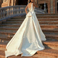 Bridal Satin Wedding Dress