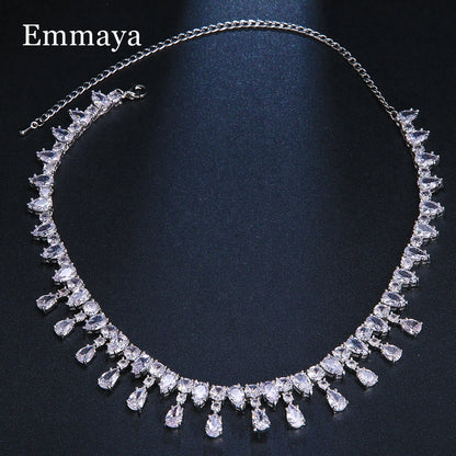 Exquisite Cubic Zircon Necklace