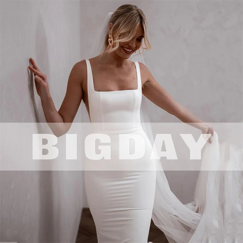 Elegant Mermaid Wedding Dress