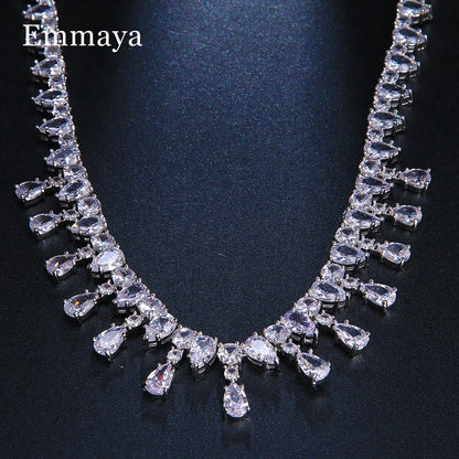 Exquisite Cubic Zircon Necklace