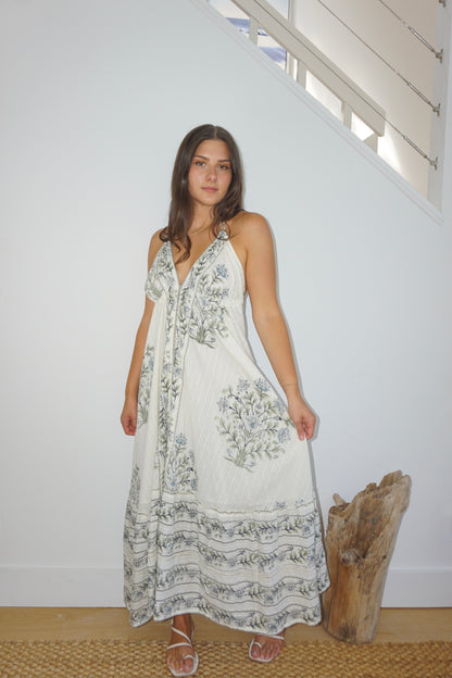 Ziggy Dress in Vert Victorian