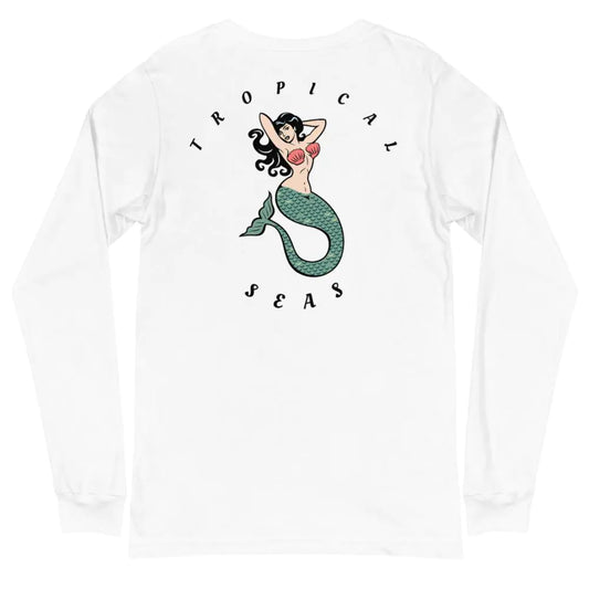 Tropical Mermaid Long Sleeve Shirt