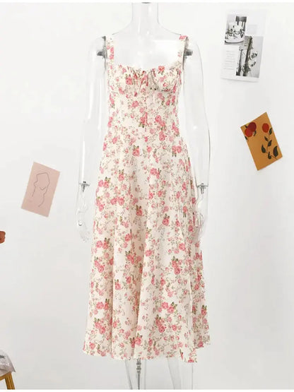 Summer Floral  A-line Dress ENVY NYC