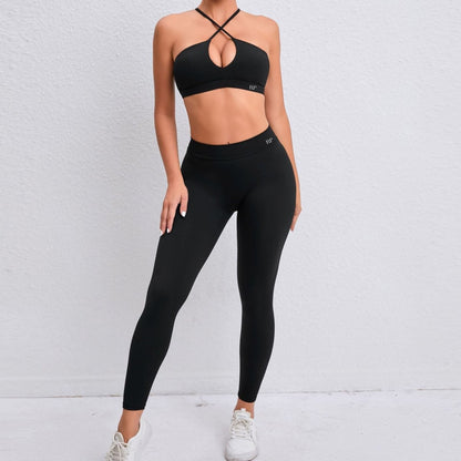 V Back Leggings