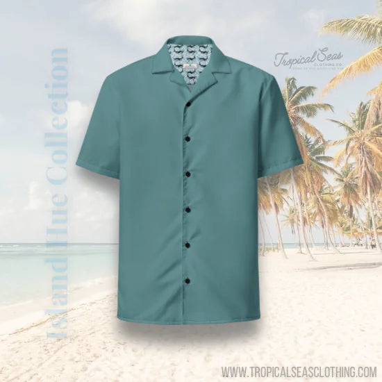 Ocean Green Button Down Shirt